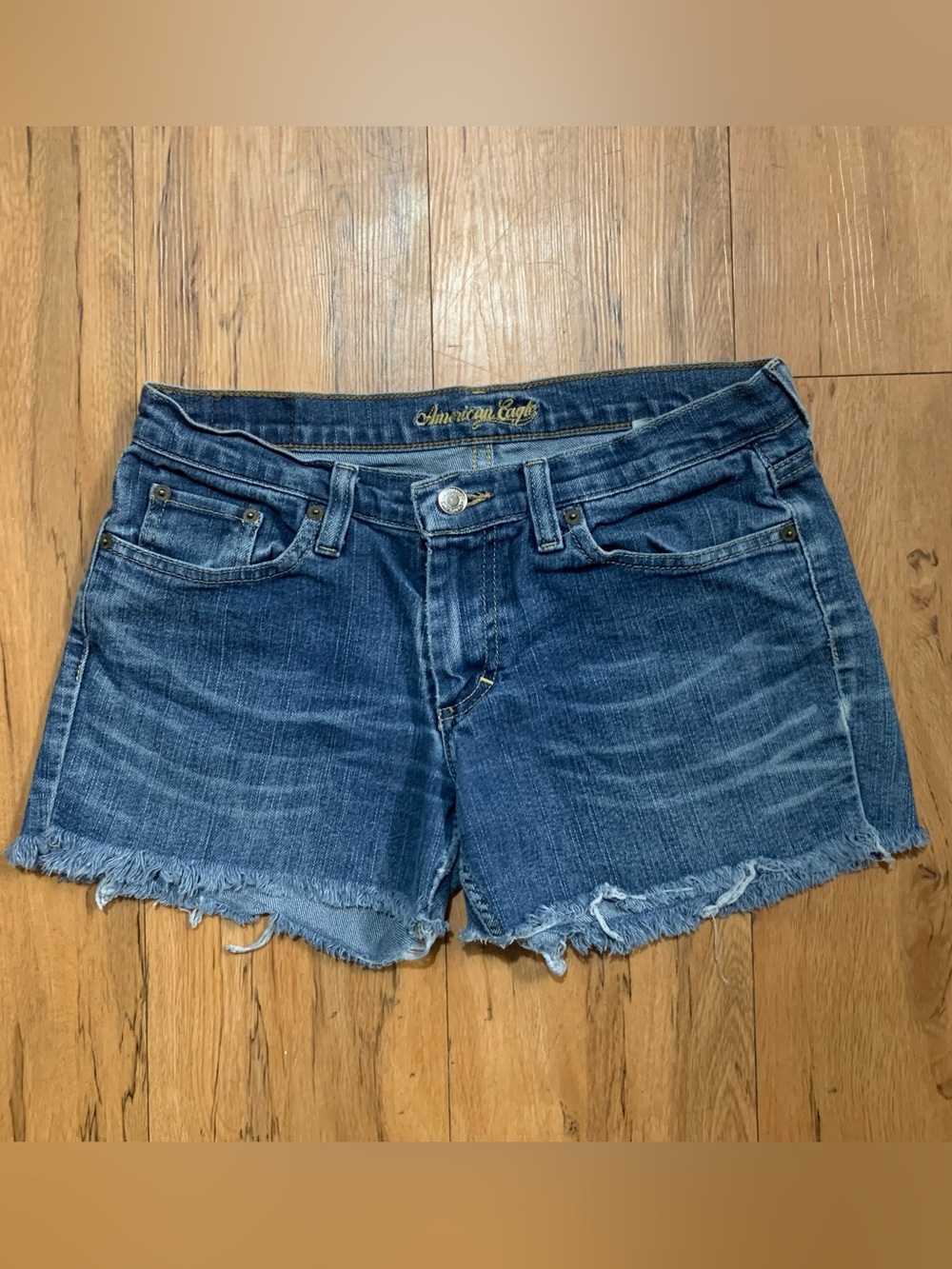Y2K American eagle denim shorts
